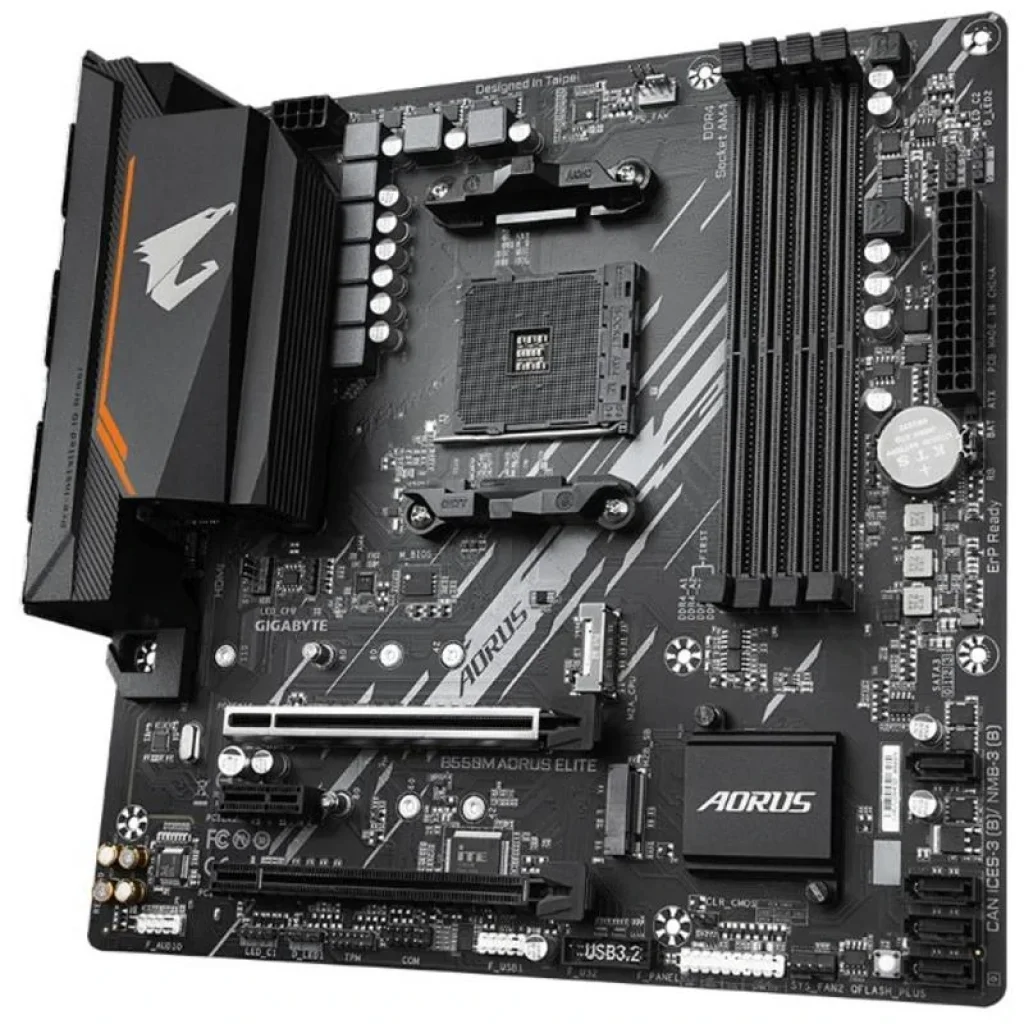 Материнская плата Gigabyte B550M Aorus Elite Socket AM4 UA