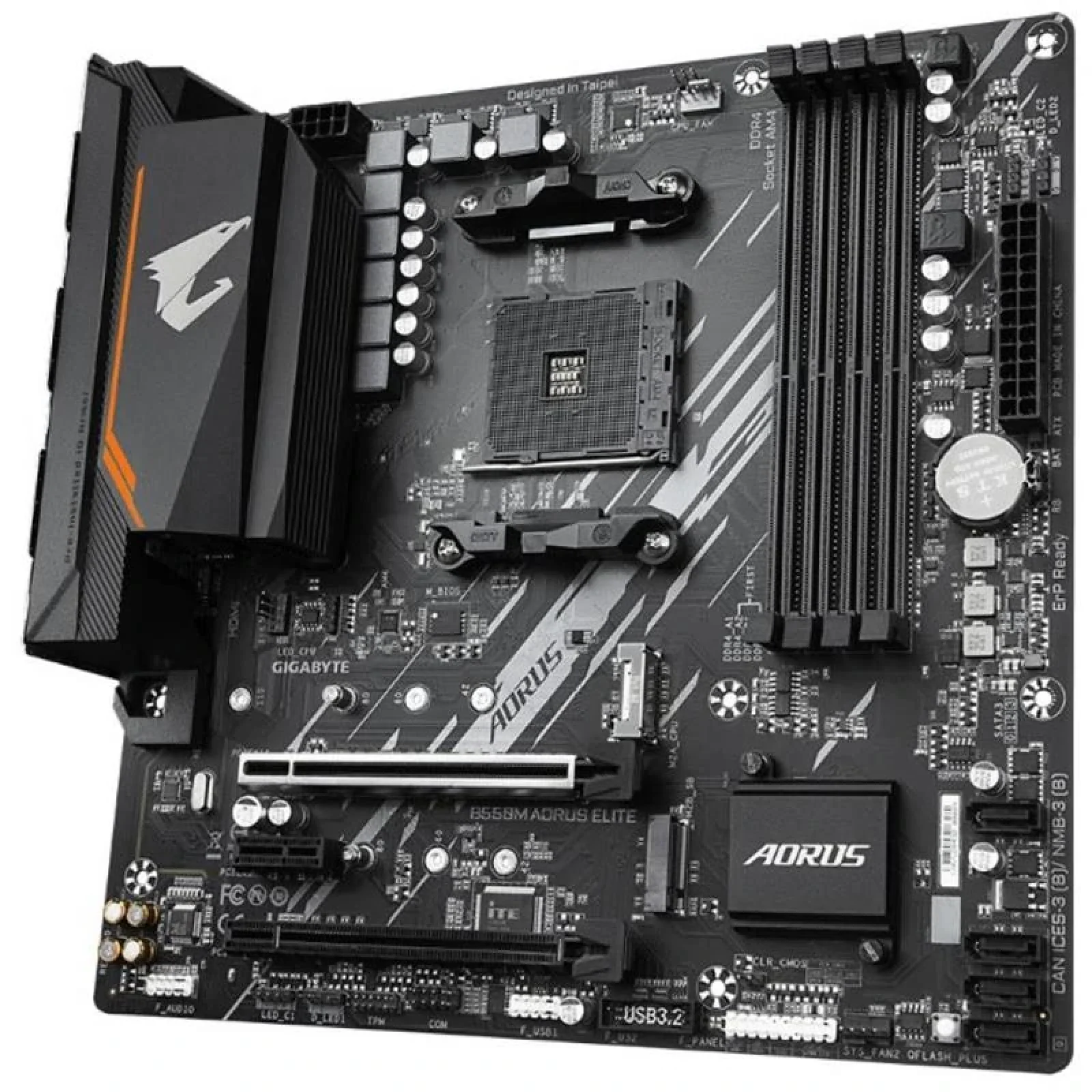 Материнская плата Gigabyte B550M Aorus Elite Socket AM4 UA