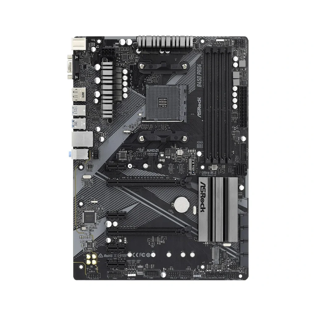 Материнская плата ASRock B450 Pro4 R2.0 Socket AM4 UA
