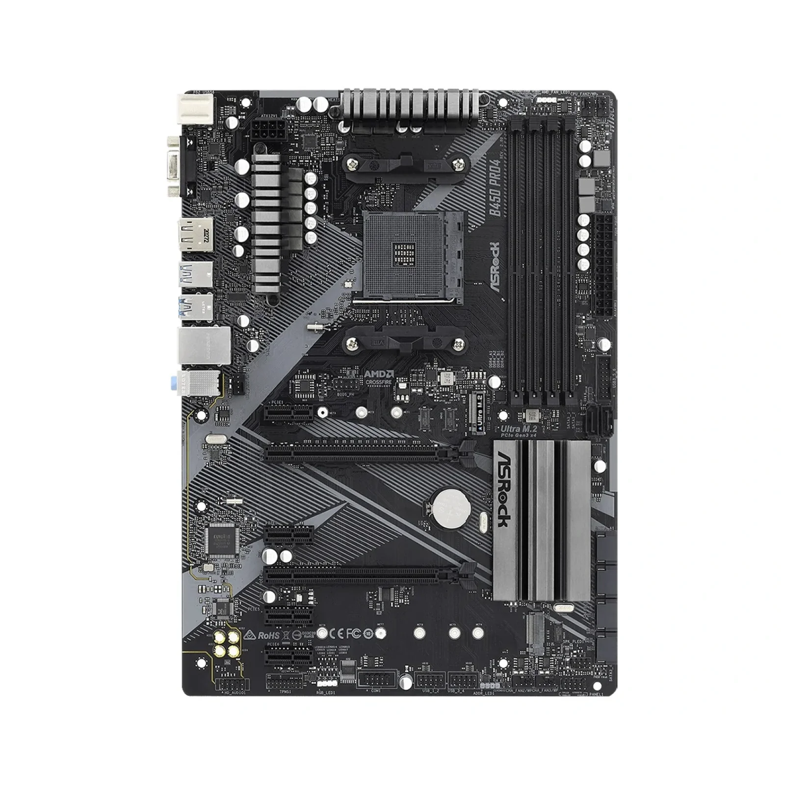 Материнська плата ASRock B450 Pro4 R2.0 Socket AM4 UA