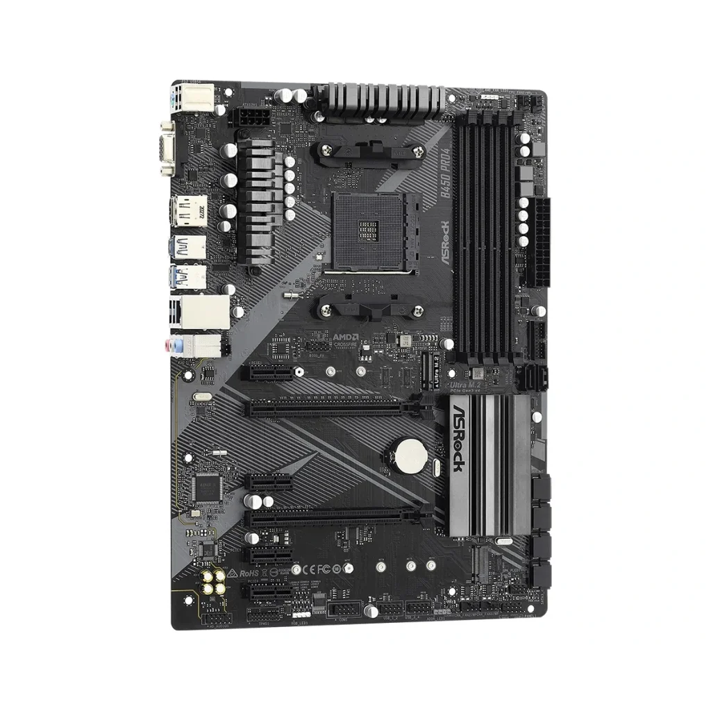 Материнская плата ASRock B450 Pro4 R2.0 Socket AM4 UA