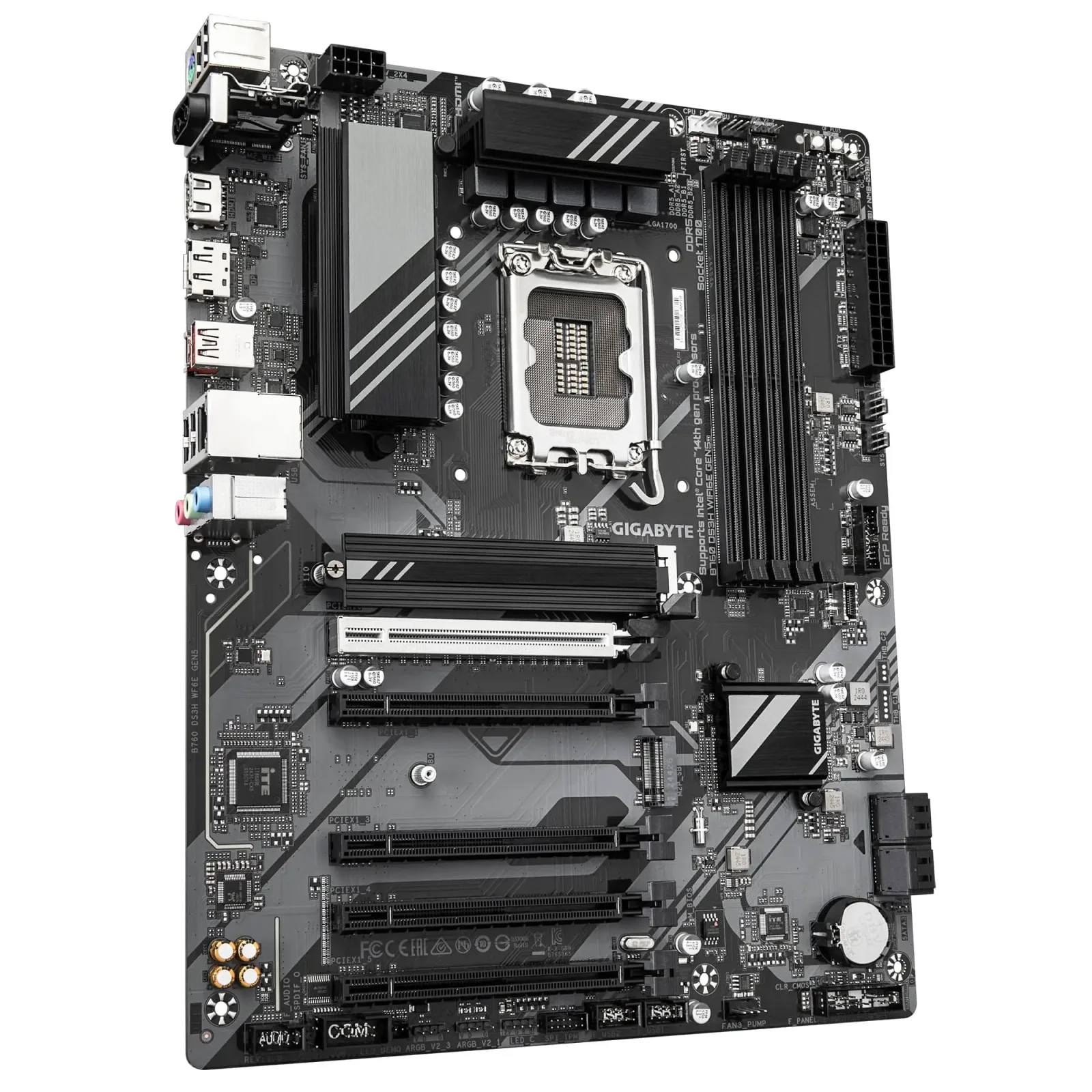 Материнская плата Gigabyte B760 DS3H WF6E GEN5 Socket 1700 UA
