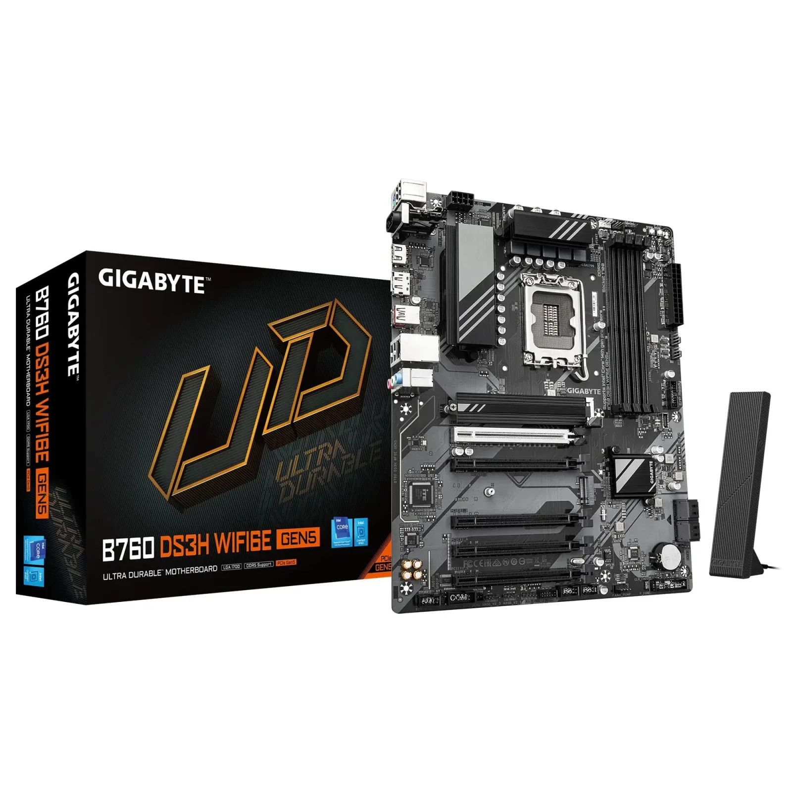 Материнская плата Gigabyte B760 DS3H WF6E GEN5 Socket 1700 UA