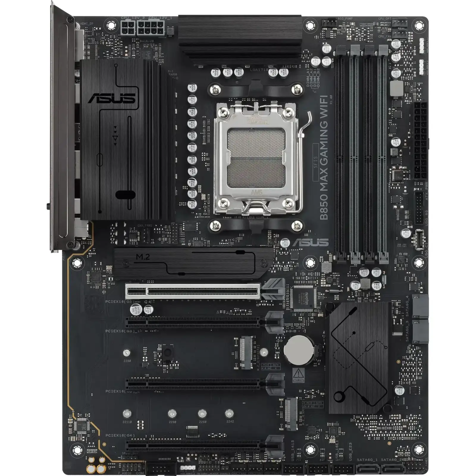 Материнська плата Asus B850 Max Gaming WiFi s-AM5 UA