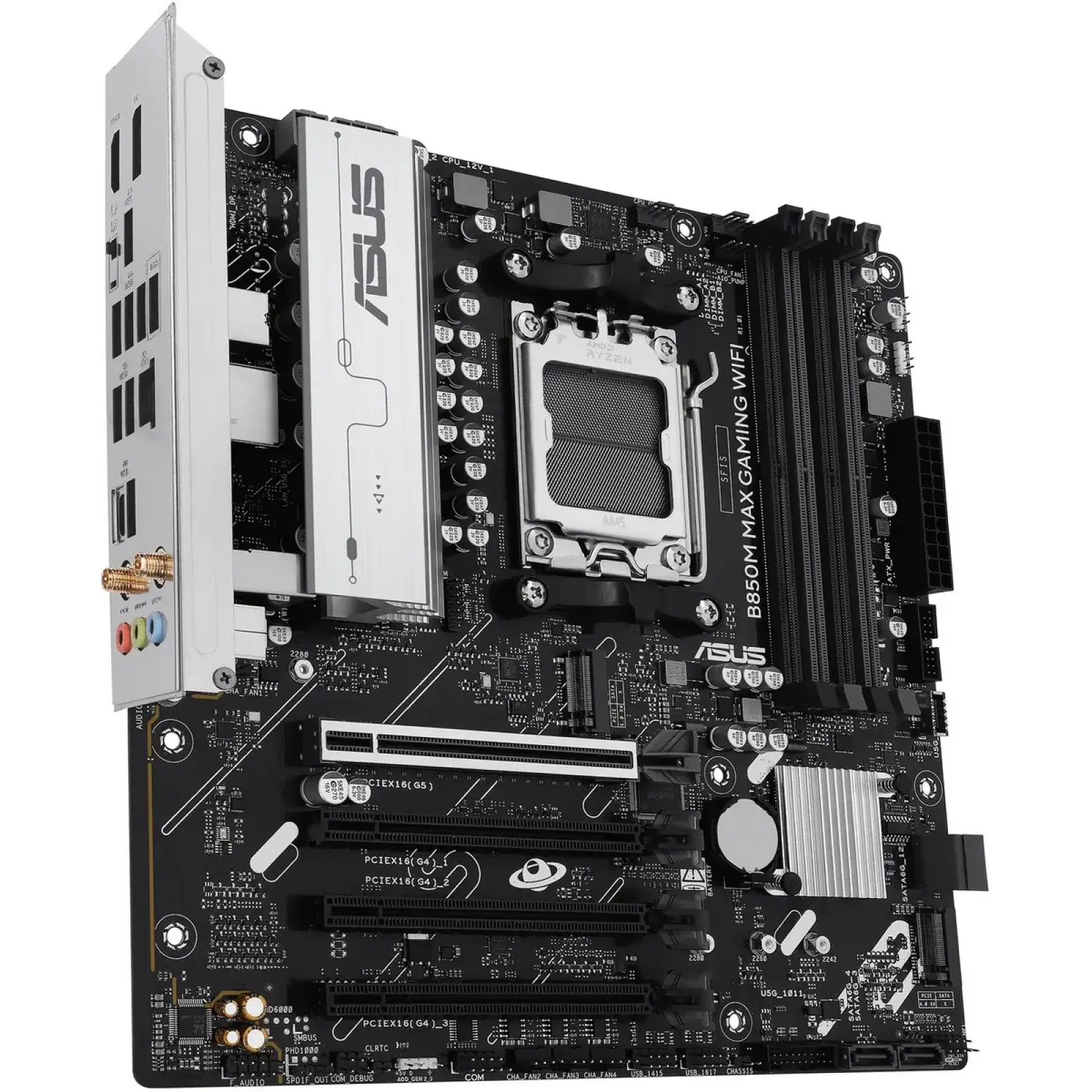 Материнская плата Asus B850M Max Gaming WiFi Socket AM5 UA