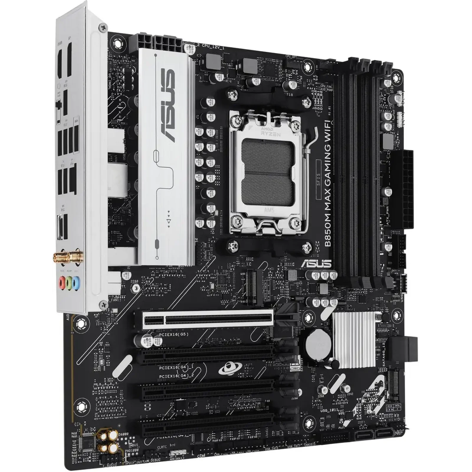Материнская плата Asus B850M Max Gaming WiFi Socket AM5 UA