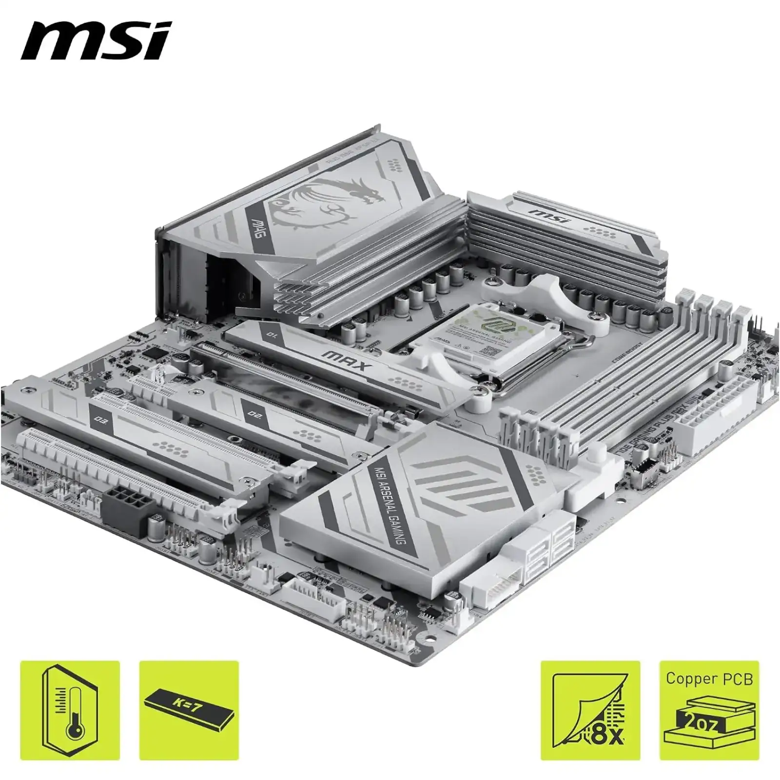Материнская плата MSI MAG X870E Gaming Plus Max WiFi s-AM5 UA