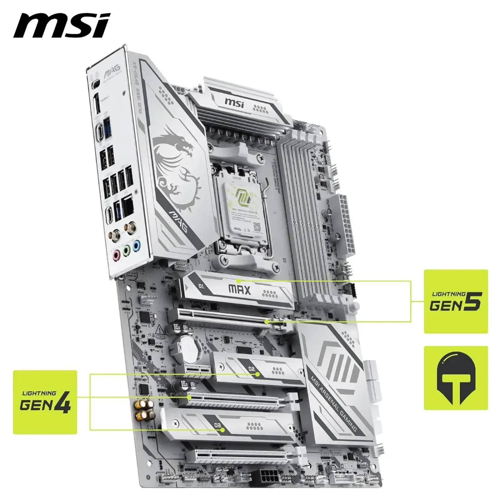 Материнская плата MSI MAG X870E Gaming Plus Max WiFi s-AM5 UA
