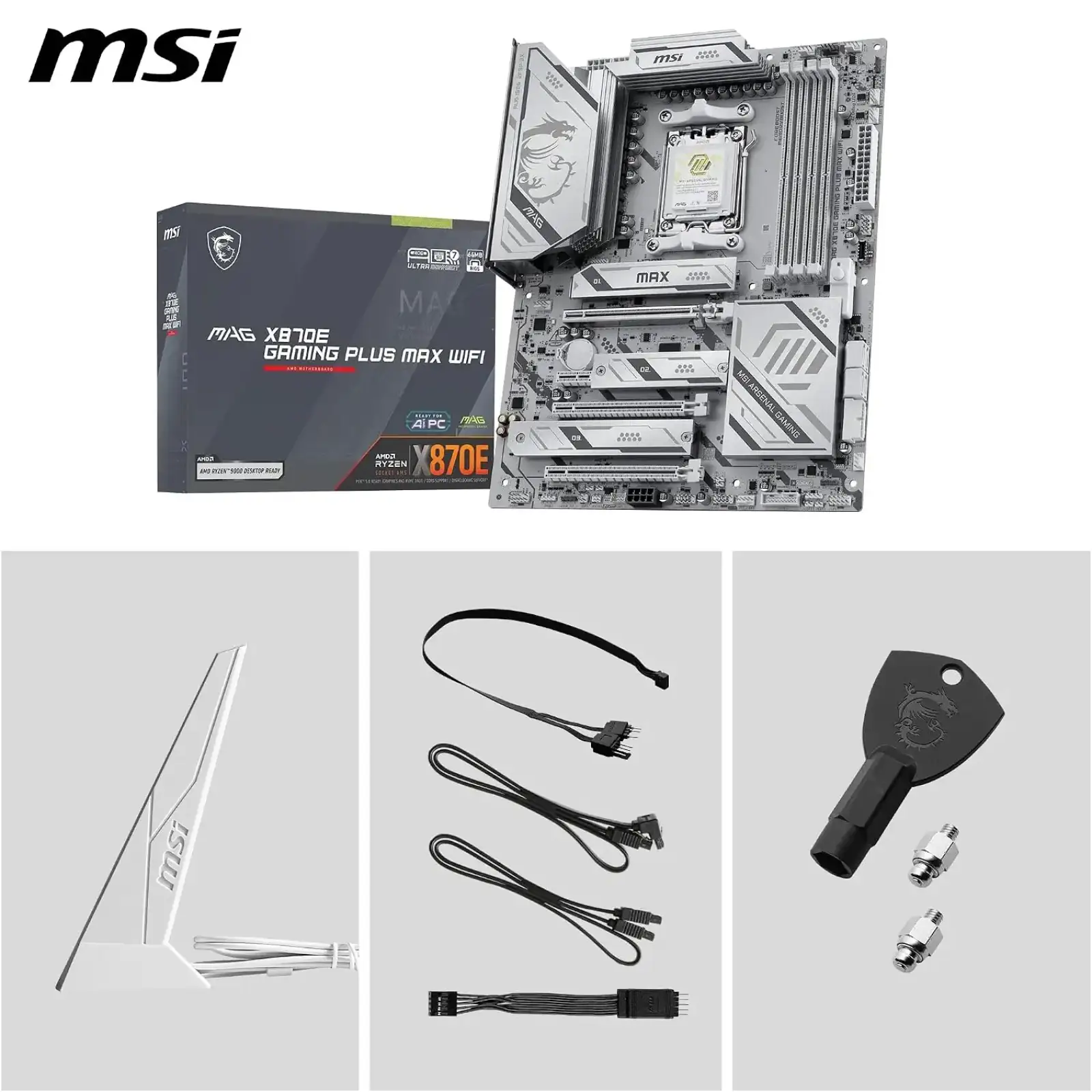 Материнская плата MSI MAG X870E Gaming Plus Max WiFi s-AM5 UA