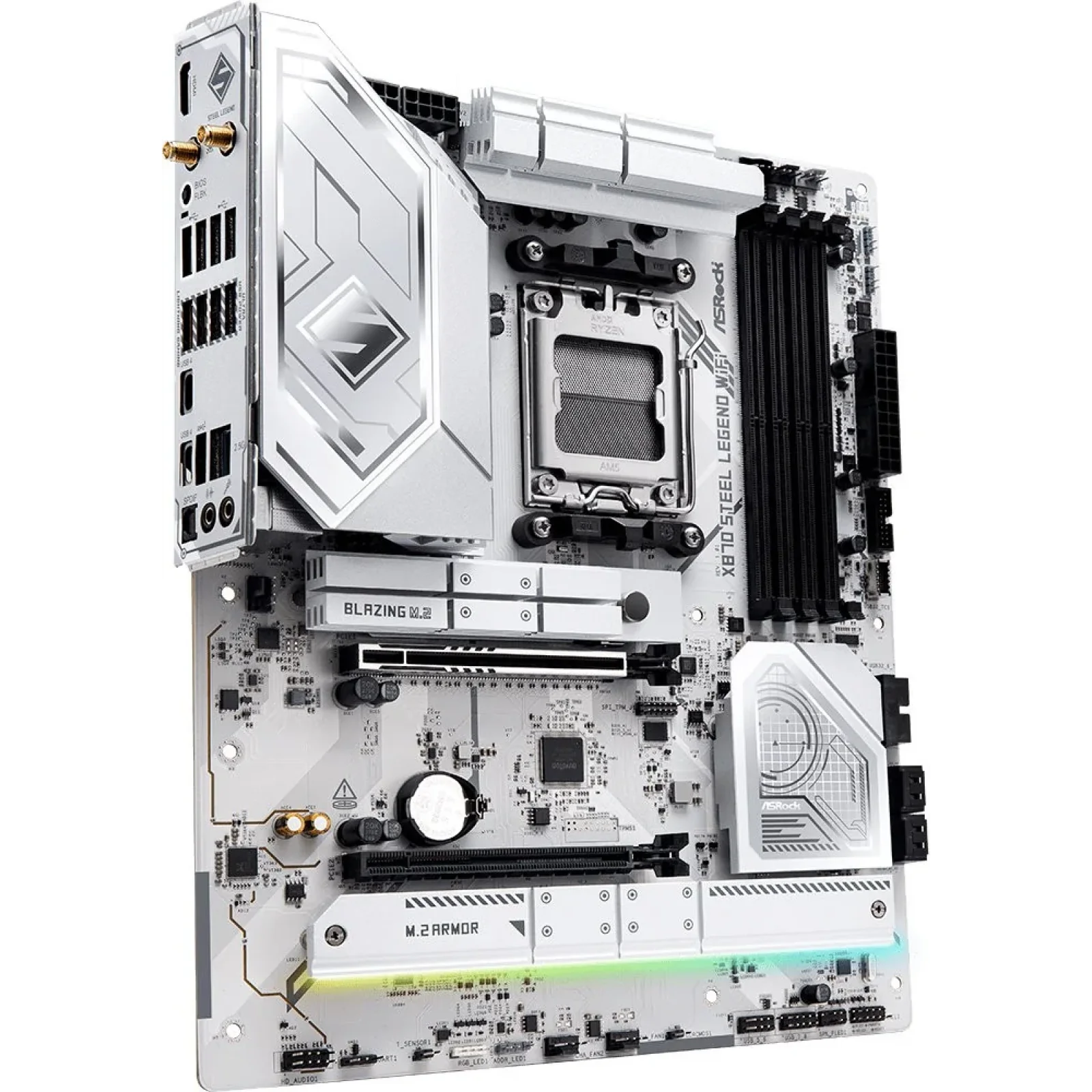 Материнська плата ASRock X870 Steel Legend WiFi Socket AM5 UA