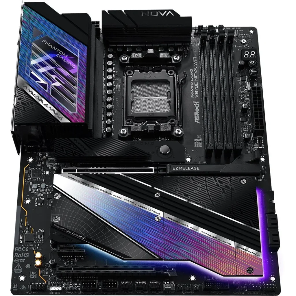 Материнська плата ASRock X870E Nova WiFi Socket AM5 UA
