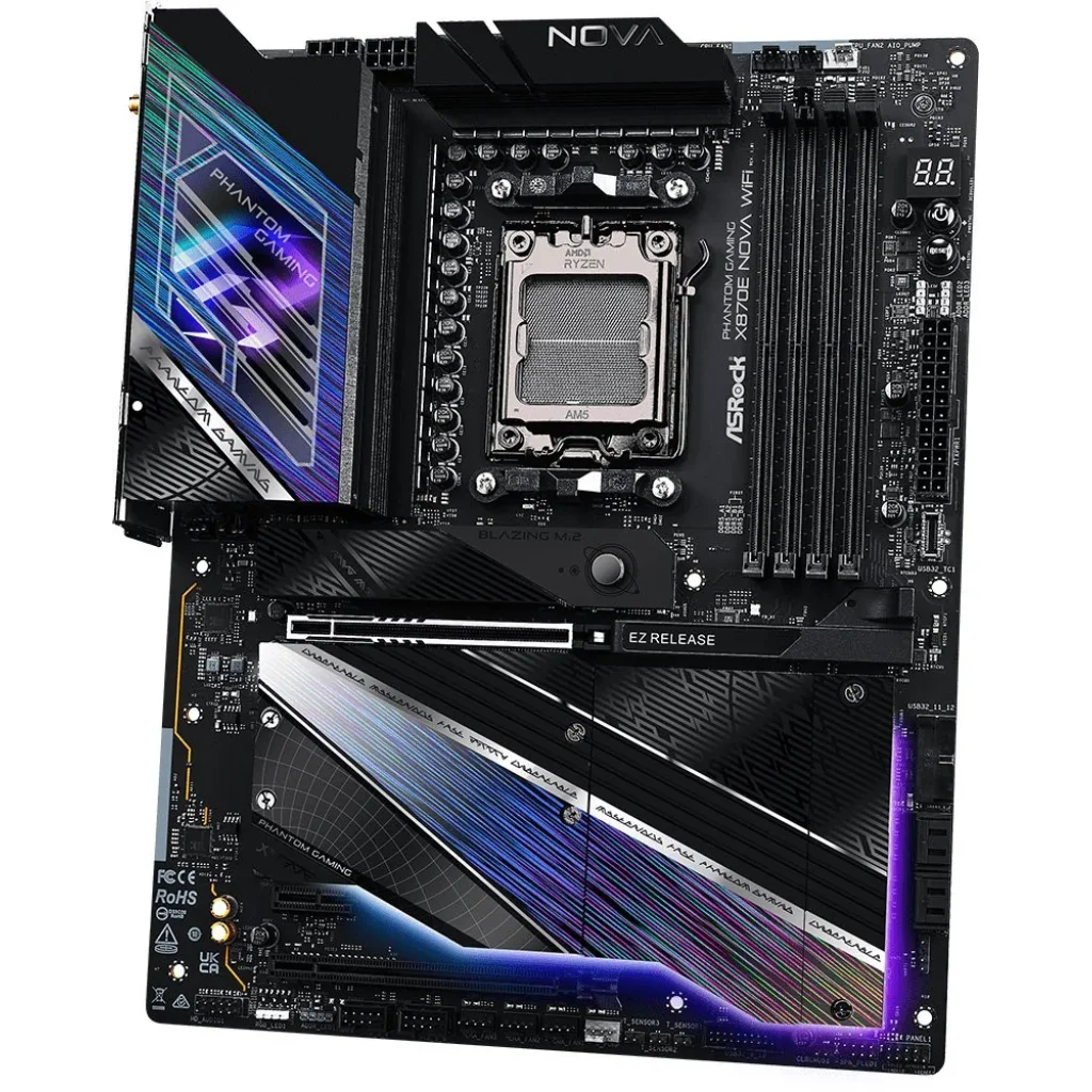 Материнська плата ASRock X870E Nova WiFi Socket AM5 UA