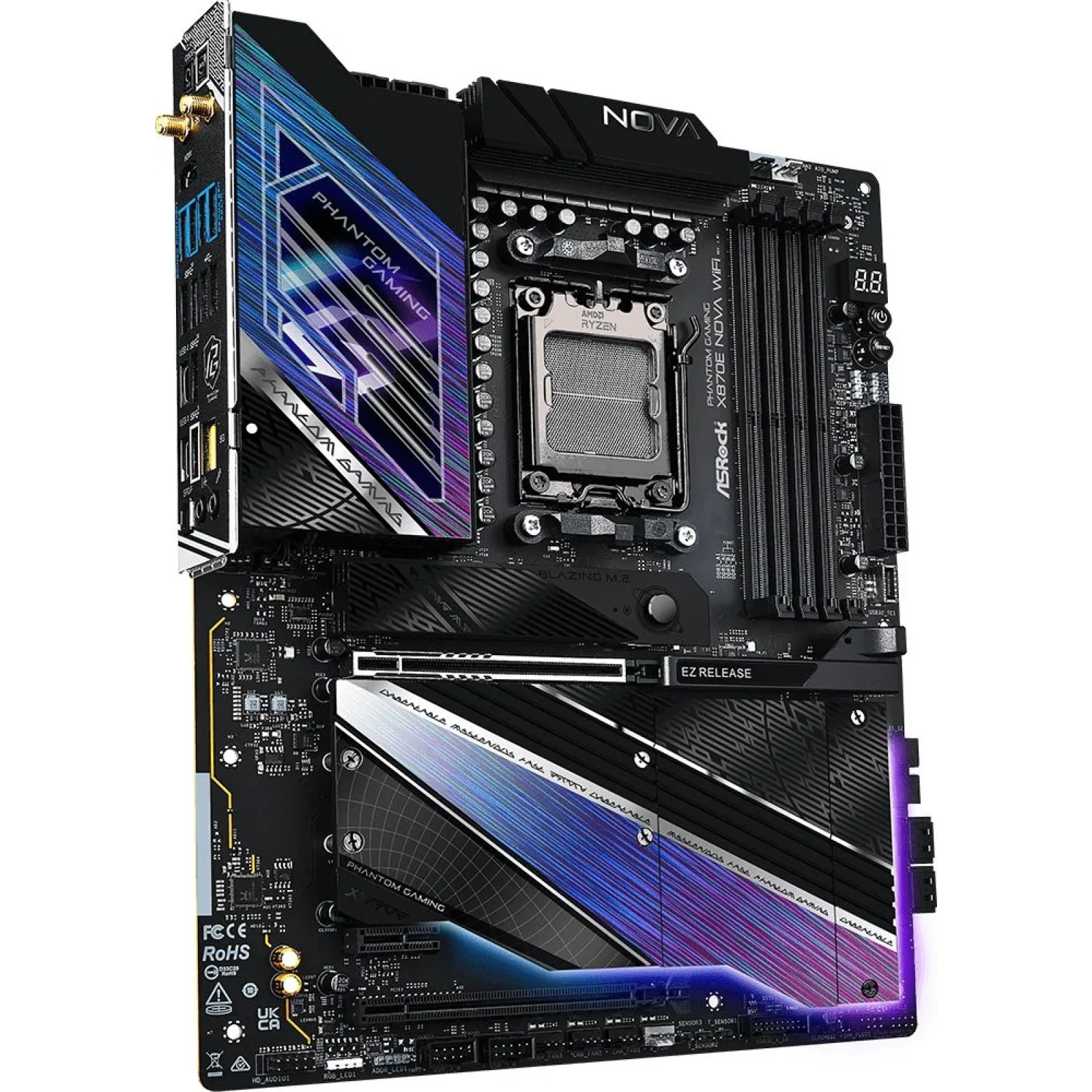 Материнська плата ASRock X870E Nova WiFi Socket AM5 UA