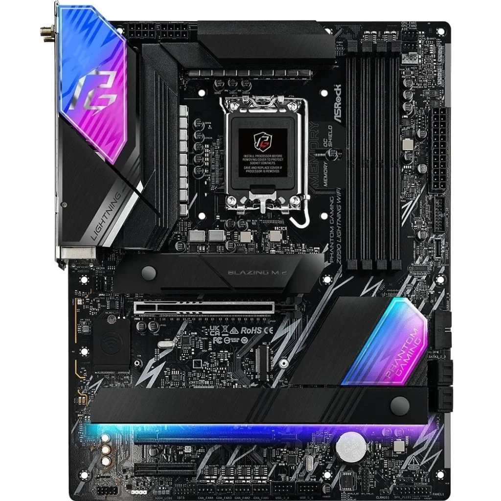 Материнська плата ASRock Z890 Lightning WiFi Socket 1851 UA