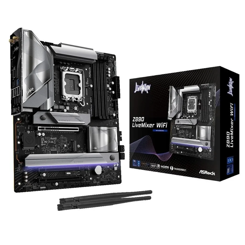 Материнська плата ASRock Z890 Livemixer WiFi Socket 1851 UA
