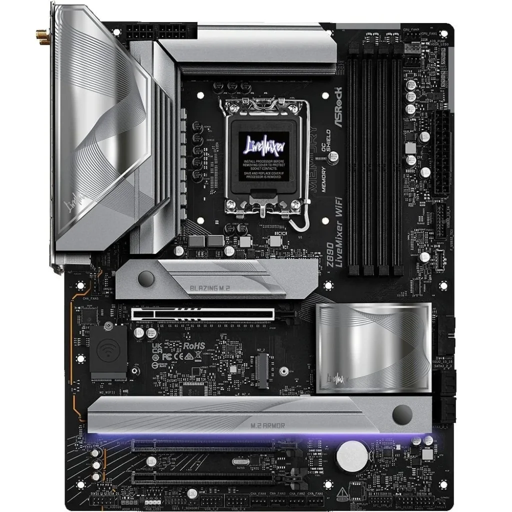 Материнська плата ASRock Z890 Livemixer WiFi Socket 1851 UA