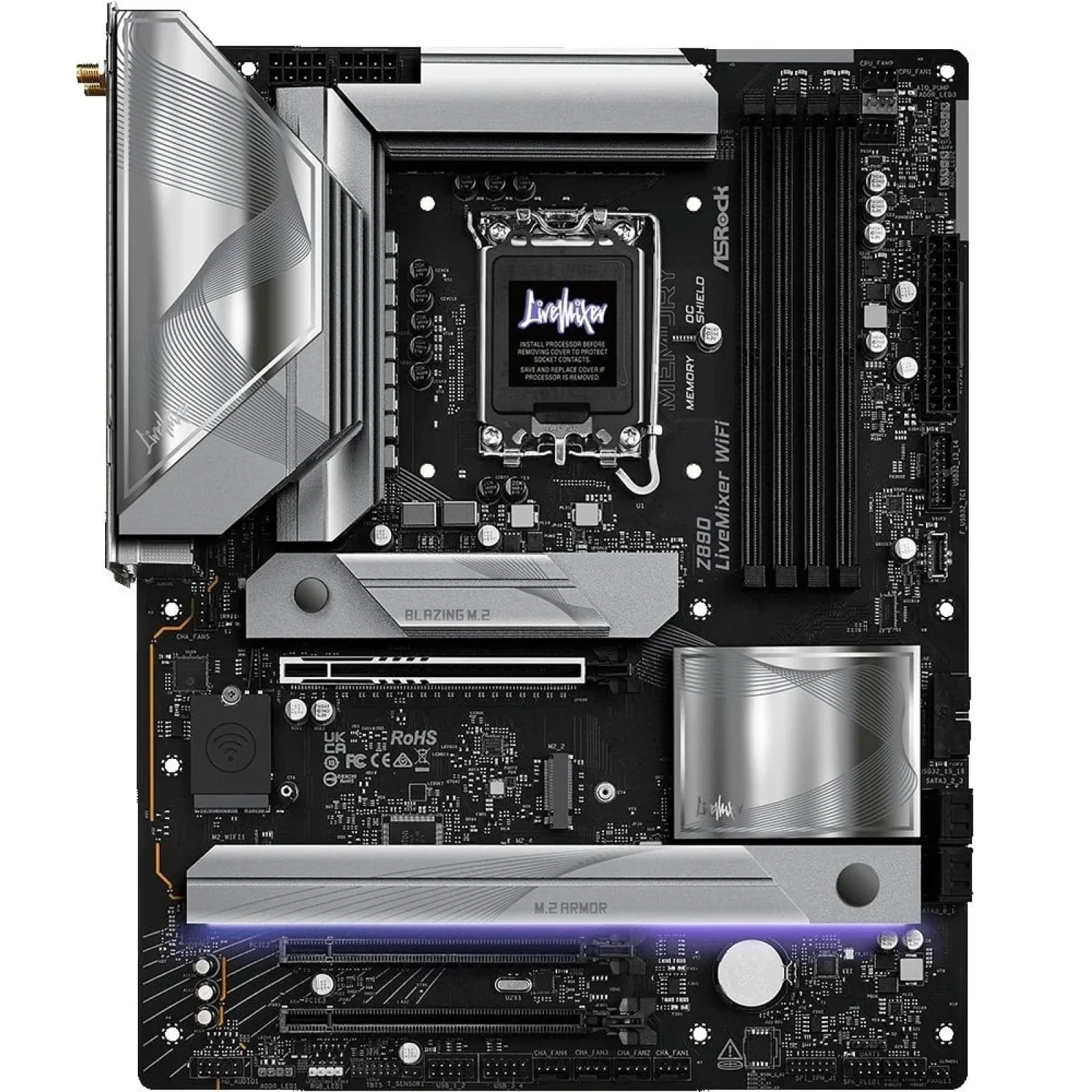 Материнская плата ASRock Z890 Livemixer WiFi Socket 1851 UA