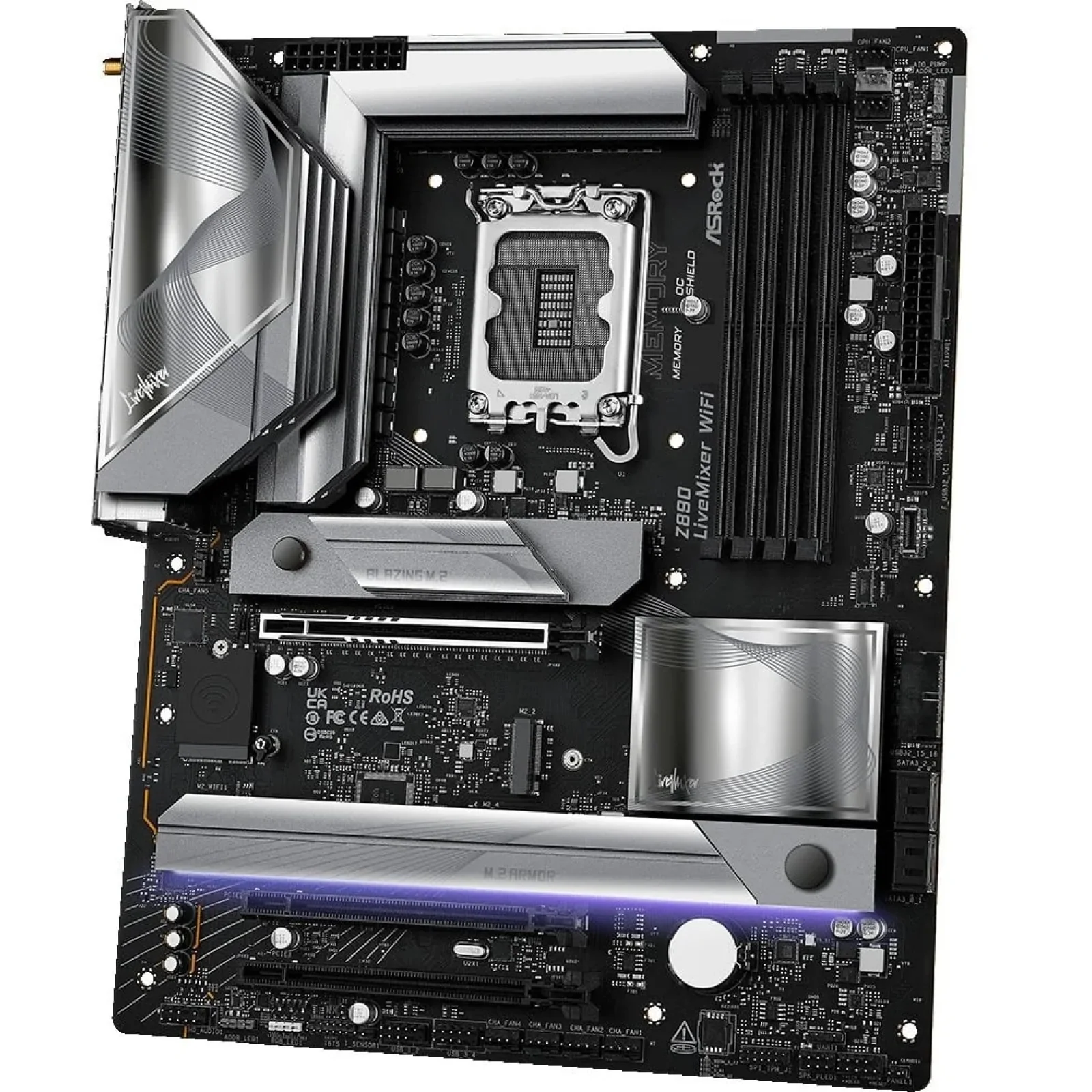 Материнская плата ASRock Z890 Livemixer WiFi Socket 1851 UA
