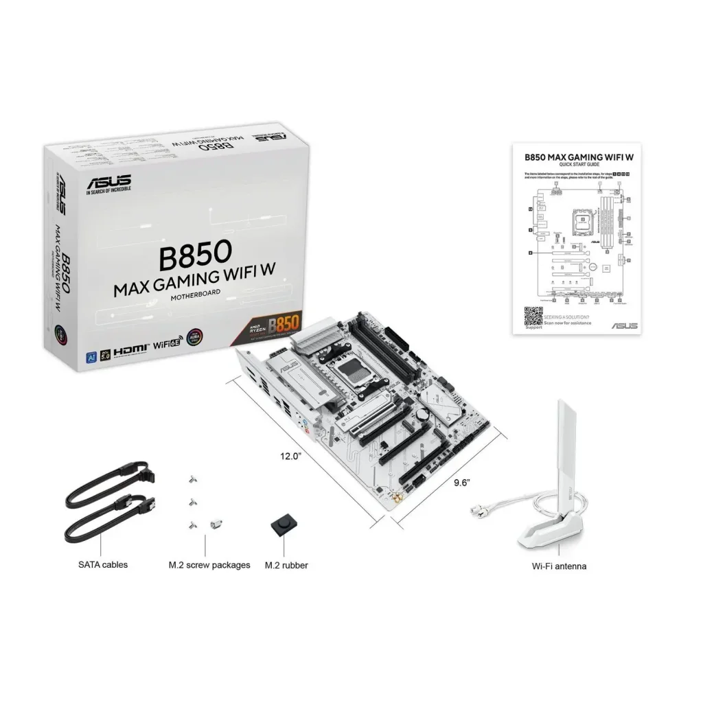 Материнська плата Asus B850 MAX Gaming WiFi W Socket AM5 UA