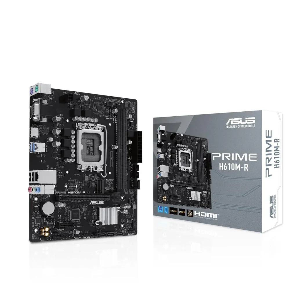 Материнська плата Asus Prime H610M-R-SI Socket 1700 UA
