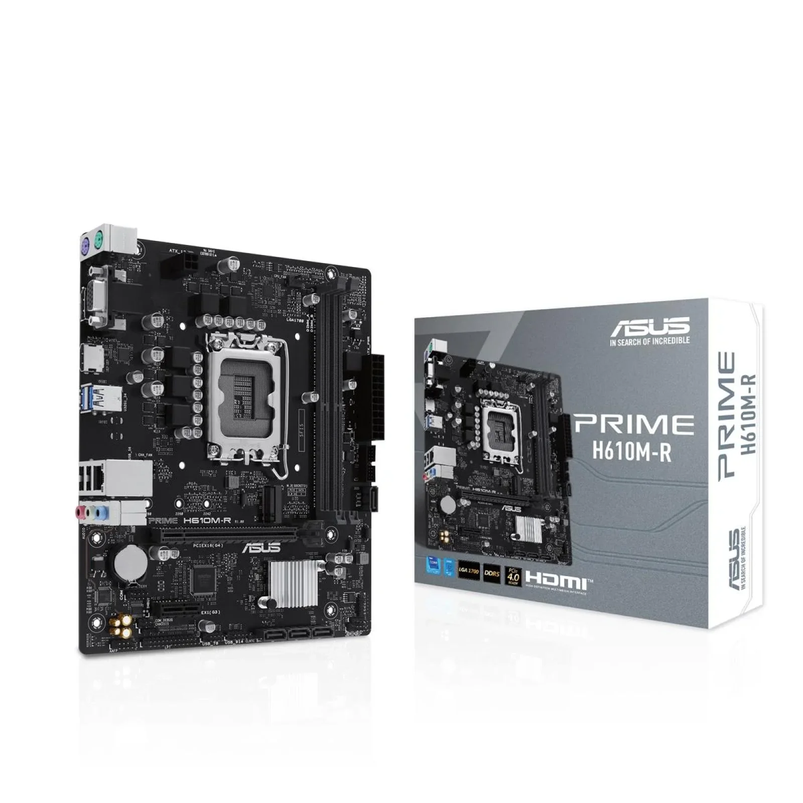 Материнська плата Asus Prime H610M-R-SI Socket 1700 UA