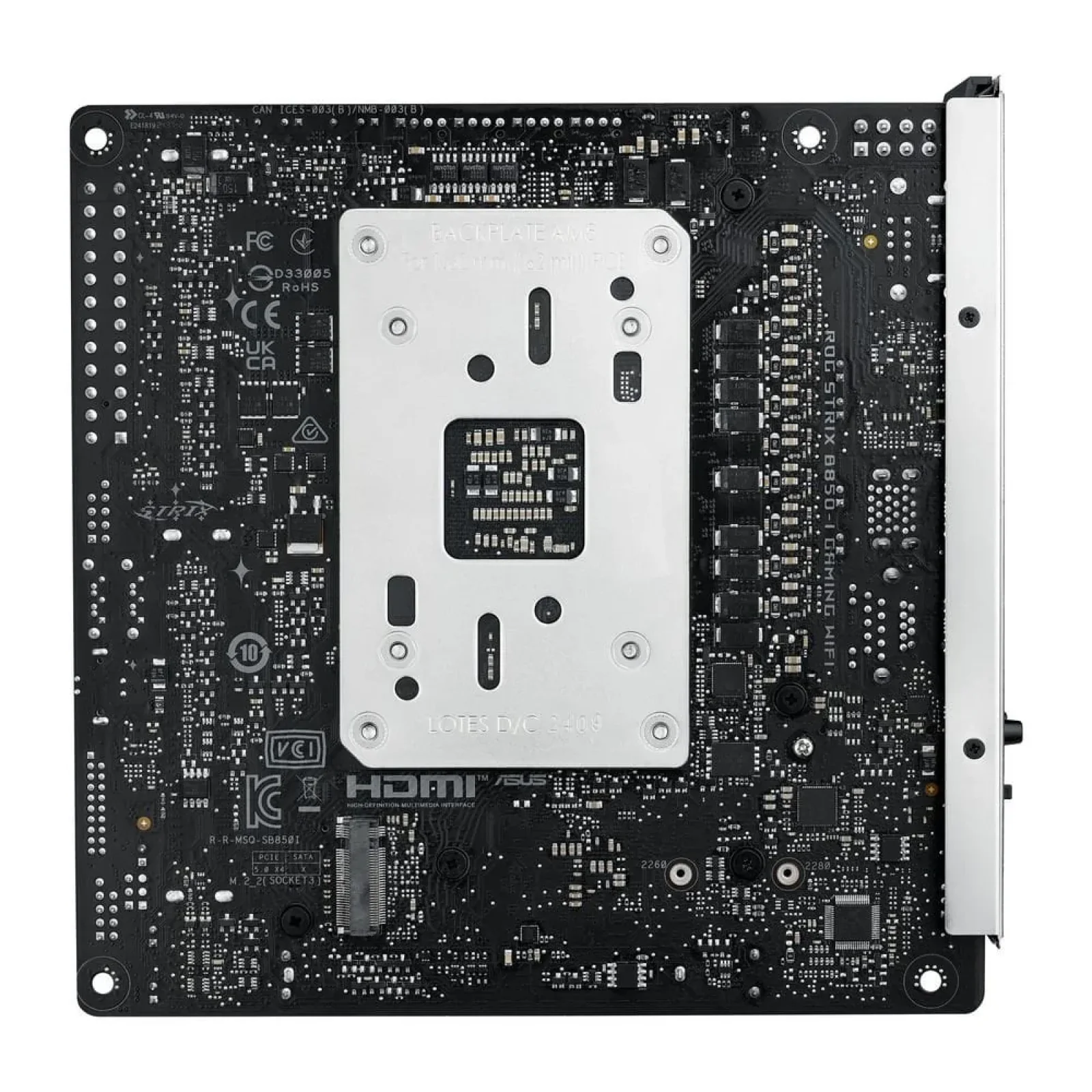 Материнская плата Asus ROG Strix B850-I Gaming WiFi Socket AM5 UA