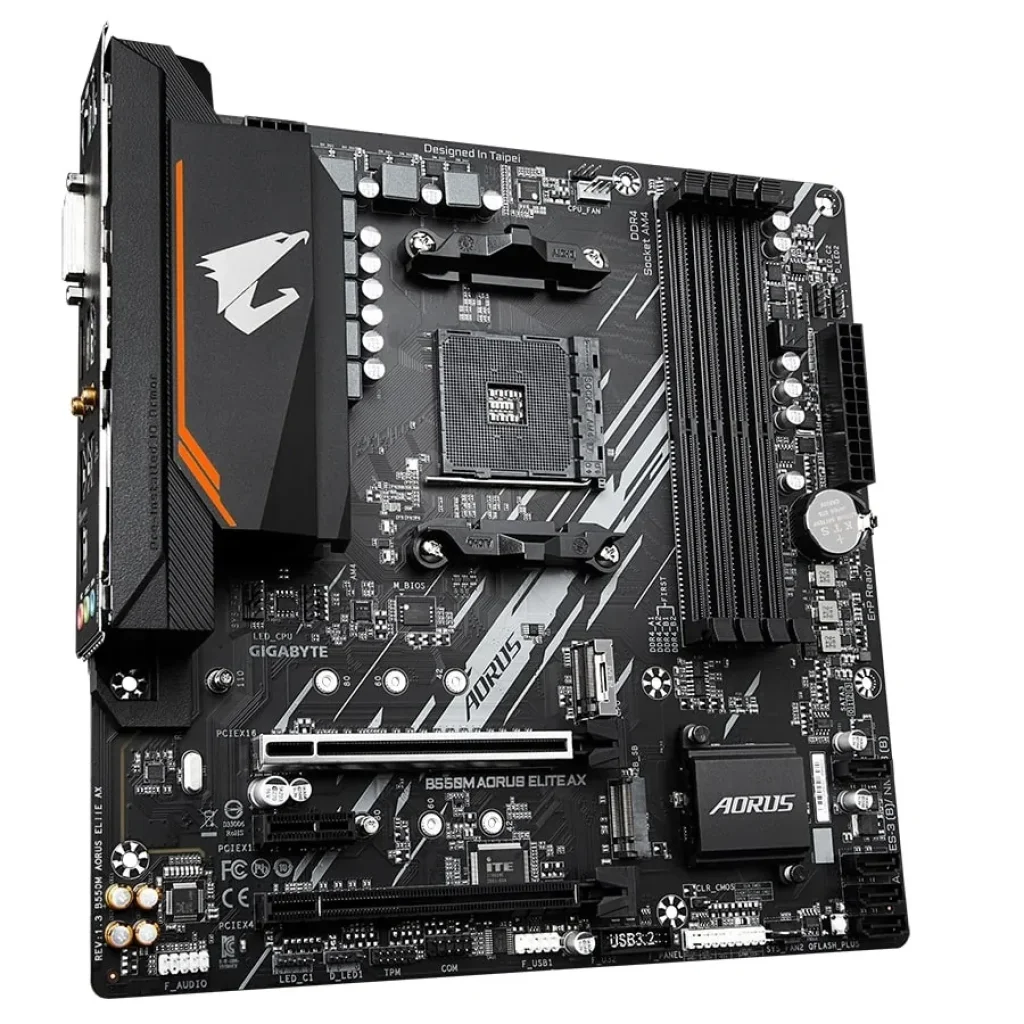 Материнская плата Gigabyte B550M Aorus Elite AX Socket AM4 UA