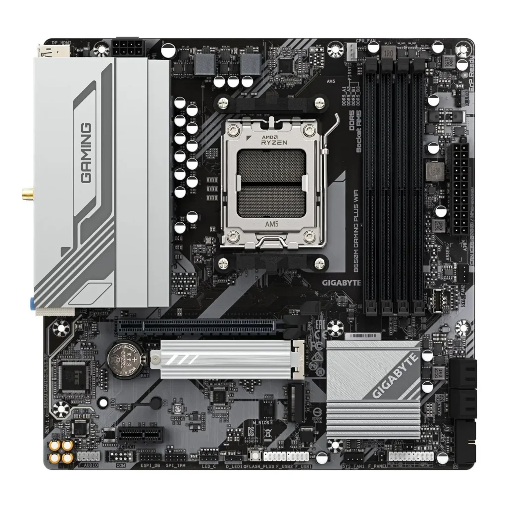 Материнська плата Gigabyte B650M Gaming Plus WiFi Socket AM5 UA