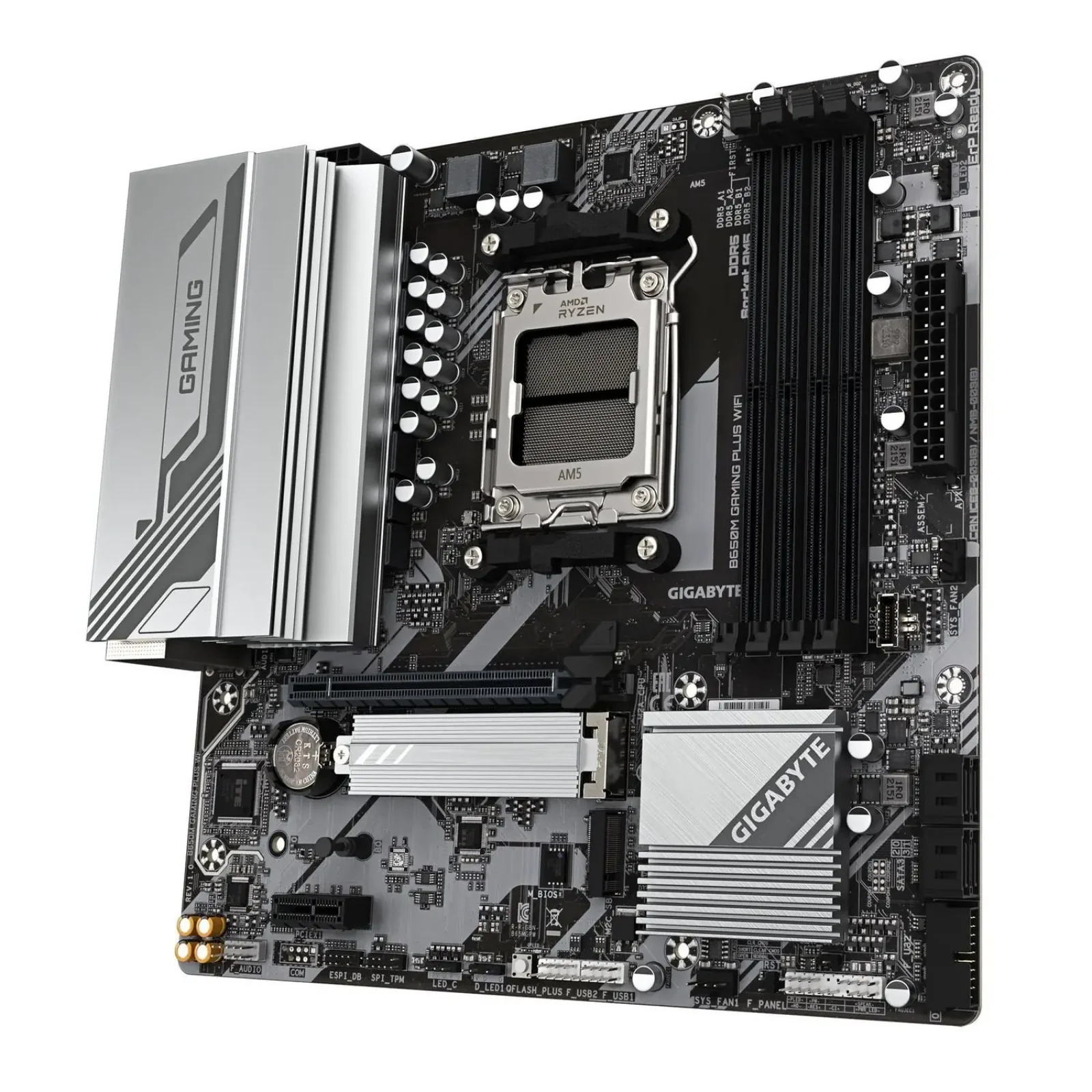 Материнська плата Gigabyte B650M Gaming Plus WiFi Socket AM5 UA