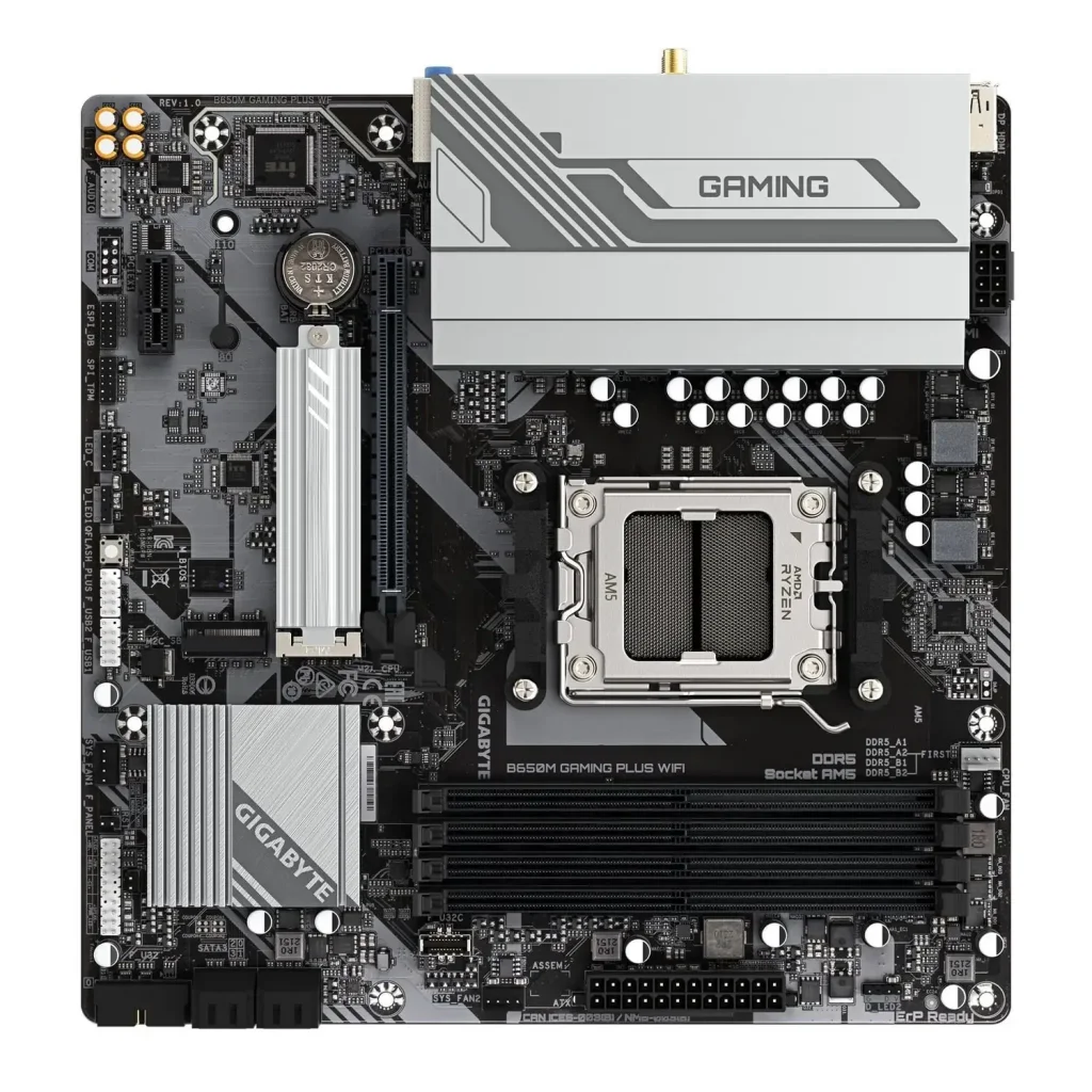 Материнська плата Gigabyte B650M Gaming Plus WiFi Socket AM5 UA
