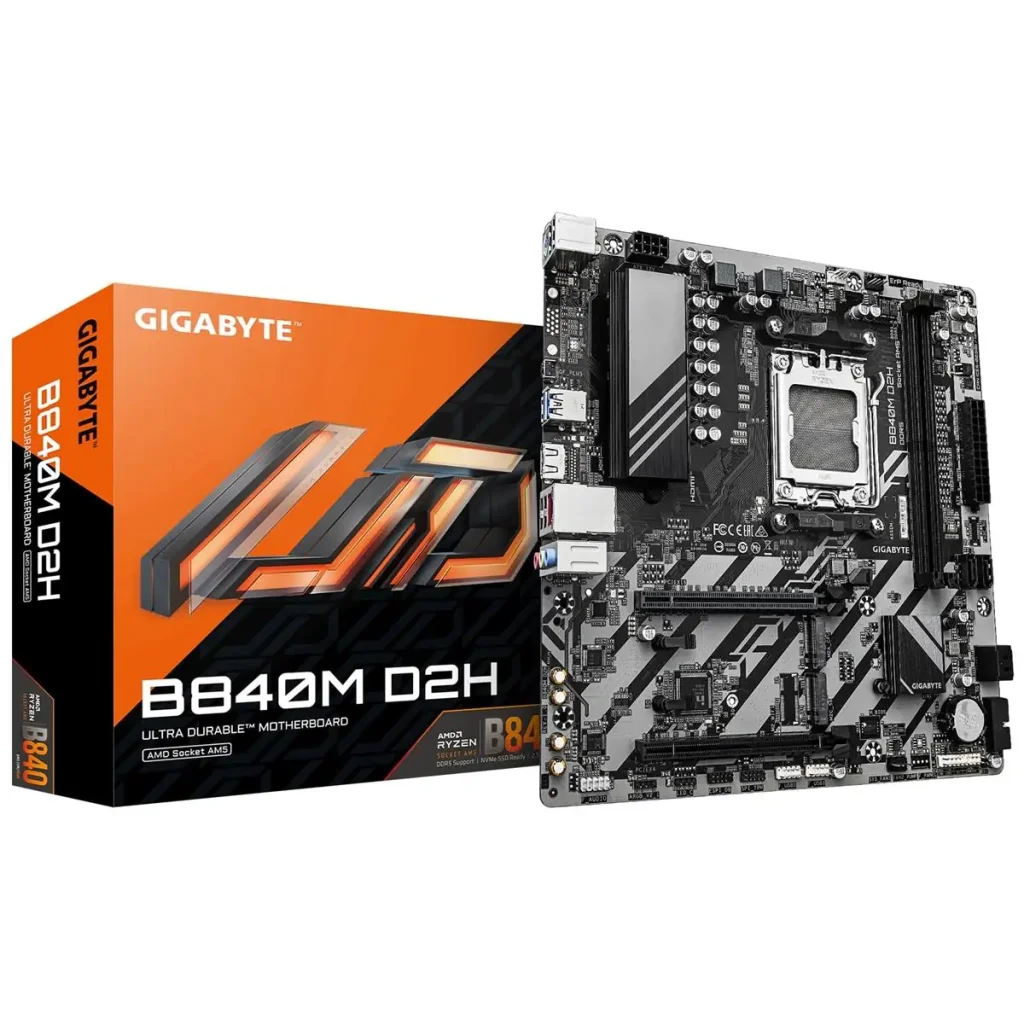 Материнська плата Gigabyte B840M D2H Socket AM5 UA