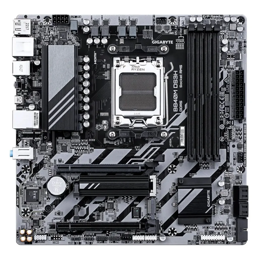 Материнська плата Gigabyte B840M DS3H Socket AM5 UA