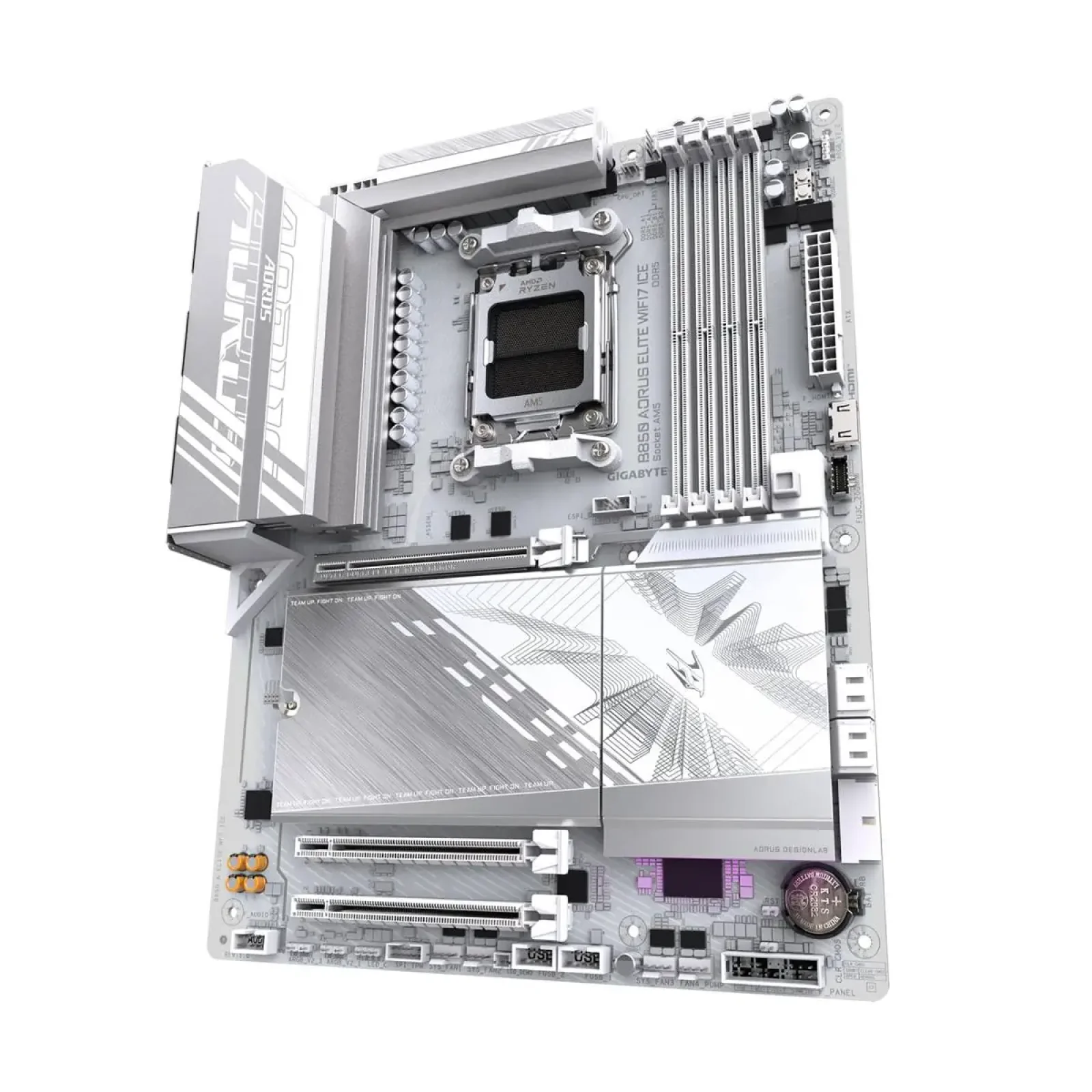 Материнская плата Gigabyte B850 Aorus Elite WiFi7 Ice Socket AM5 UA