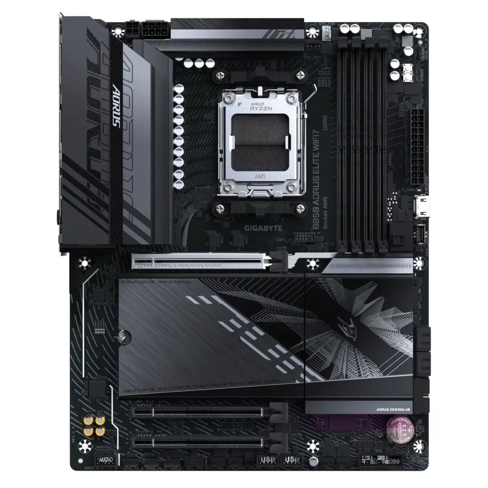 Материнская плата Gigabyte B850 Aorus Elite WiFi7 Socket AM5 UA