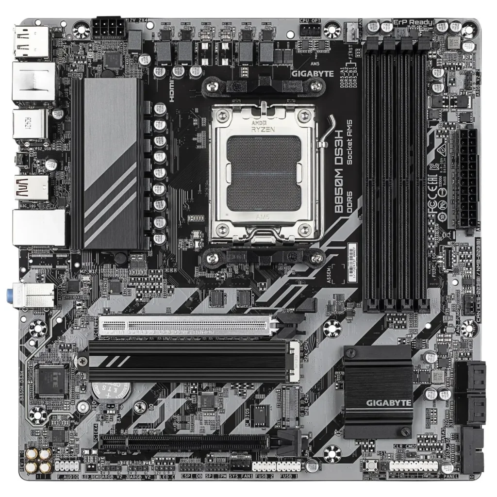 Материнская плата Gigabyte B850M DS3H Socket AM5 UA