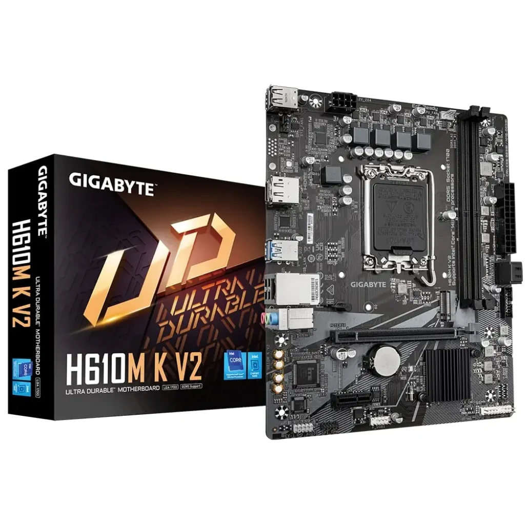 Материнська плата Gigabyte H610M K V2 Socket 1700 UA