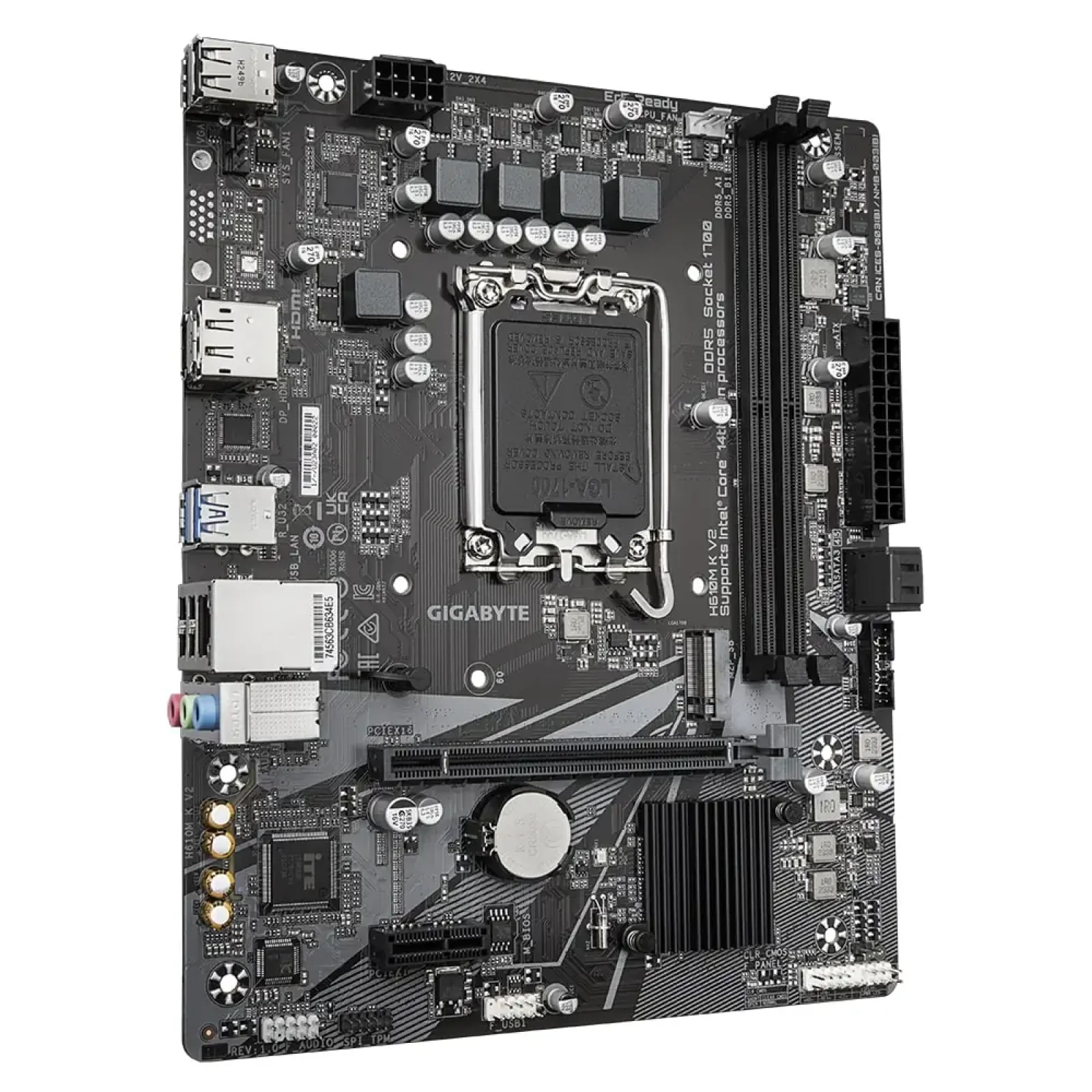 Материнская плата Gigabyte H610M K V2 Socket 1700 UA
