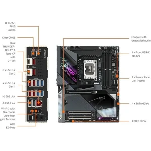 Материнська плата Gigabyte Z890 Aorus Master Socket 1851 UA
