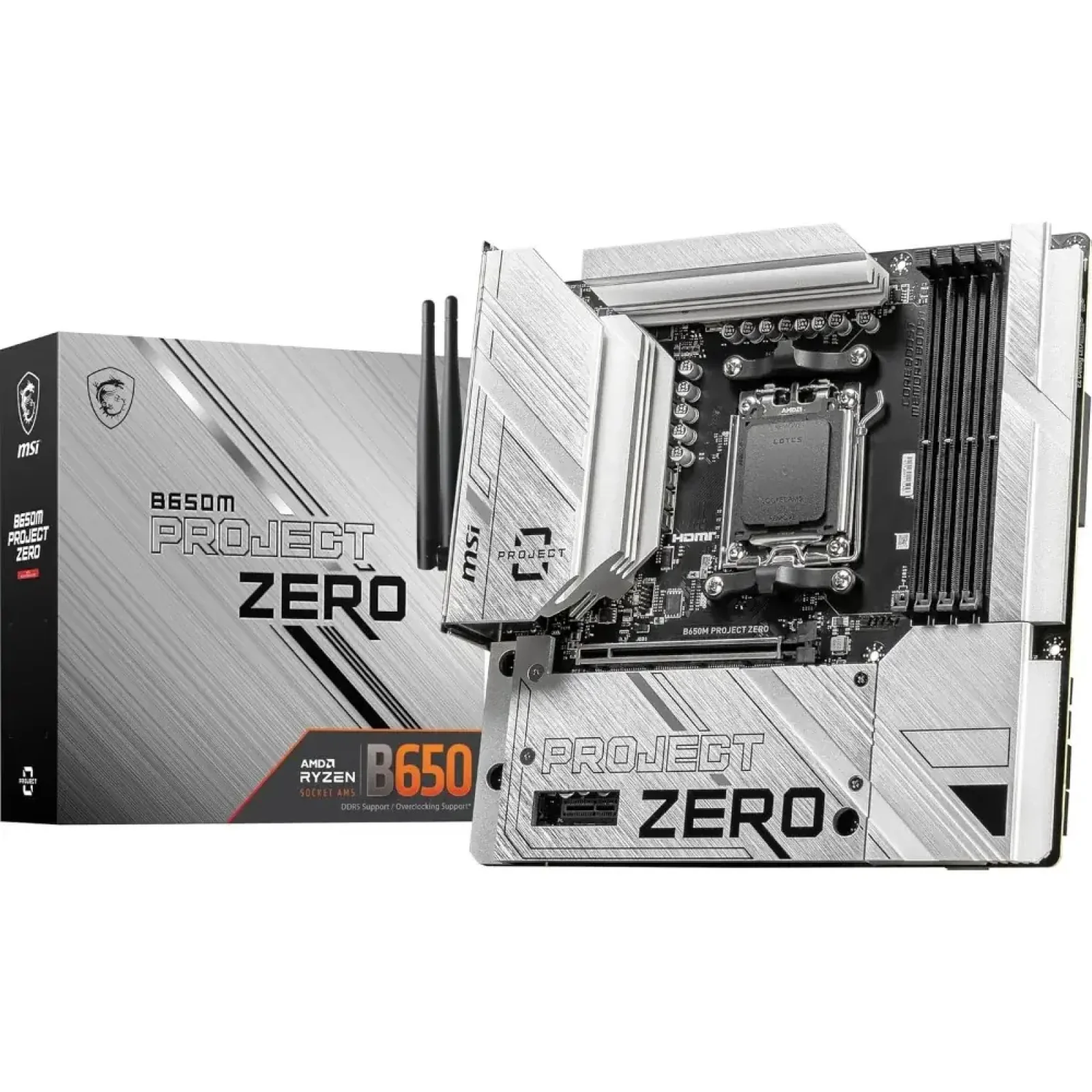 Материнська плата MSI B650M Project Zero Socket AM5 UA