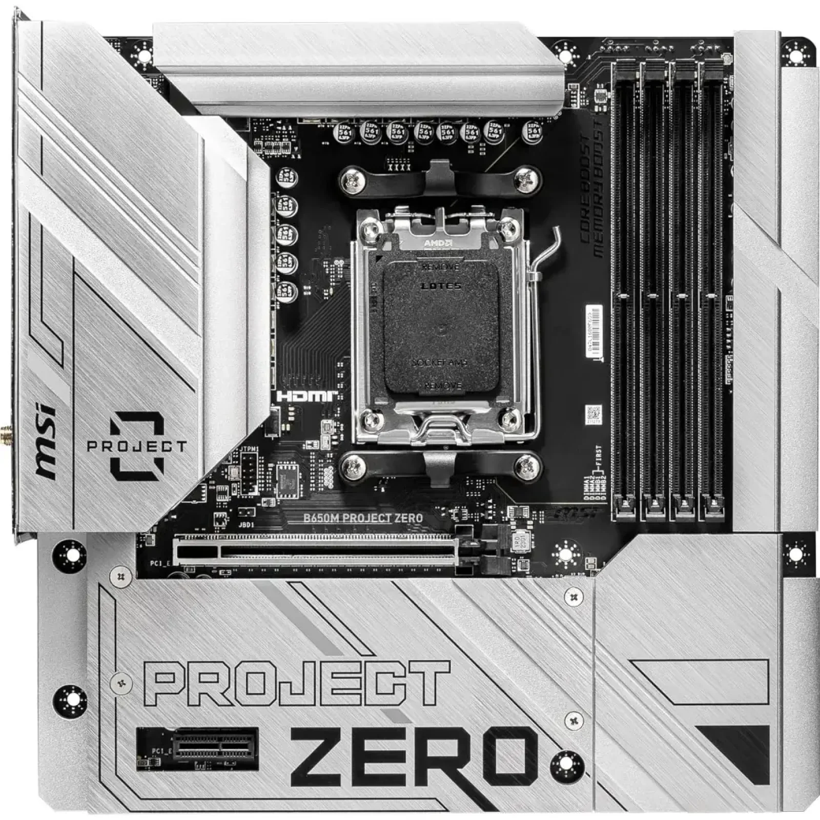 Материнська плата MSI B650M Project Zero Socket AM5 UA