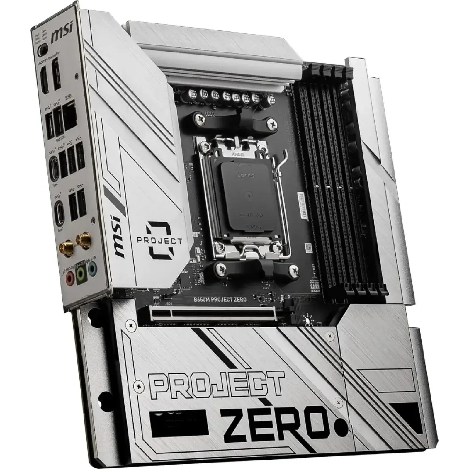 Материнська плата MSI B650M Project Zero Socket AM5 UA