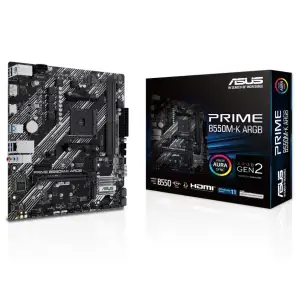 Материнська плата Asus Prime B550M-K ARGB s-AM4 UA