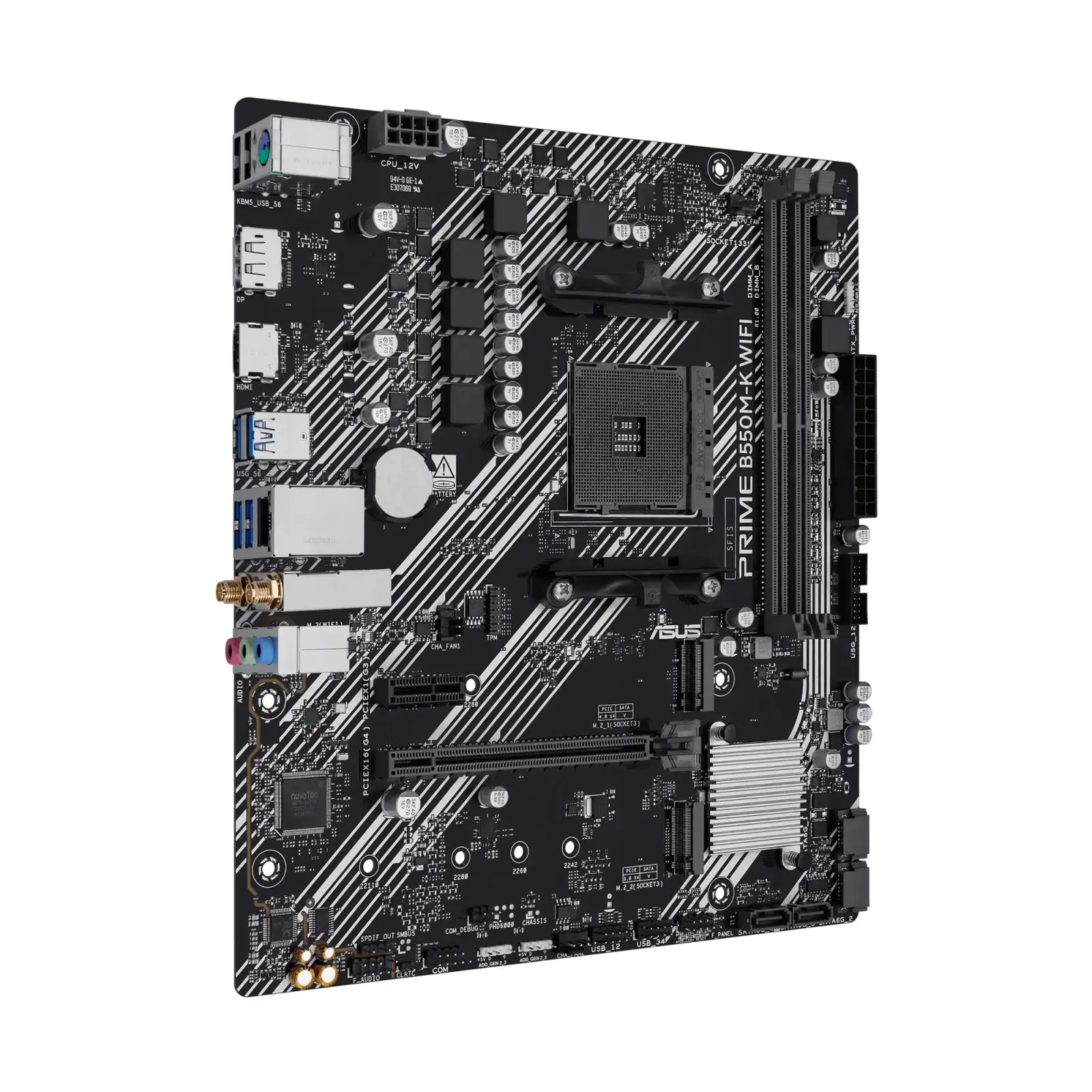 Материнская плата Asus Prime B550M-K WiFi s-AM4 UA
