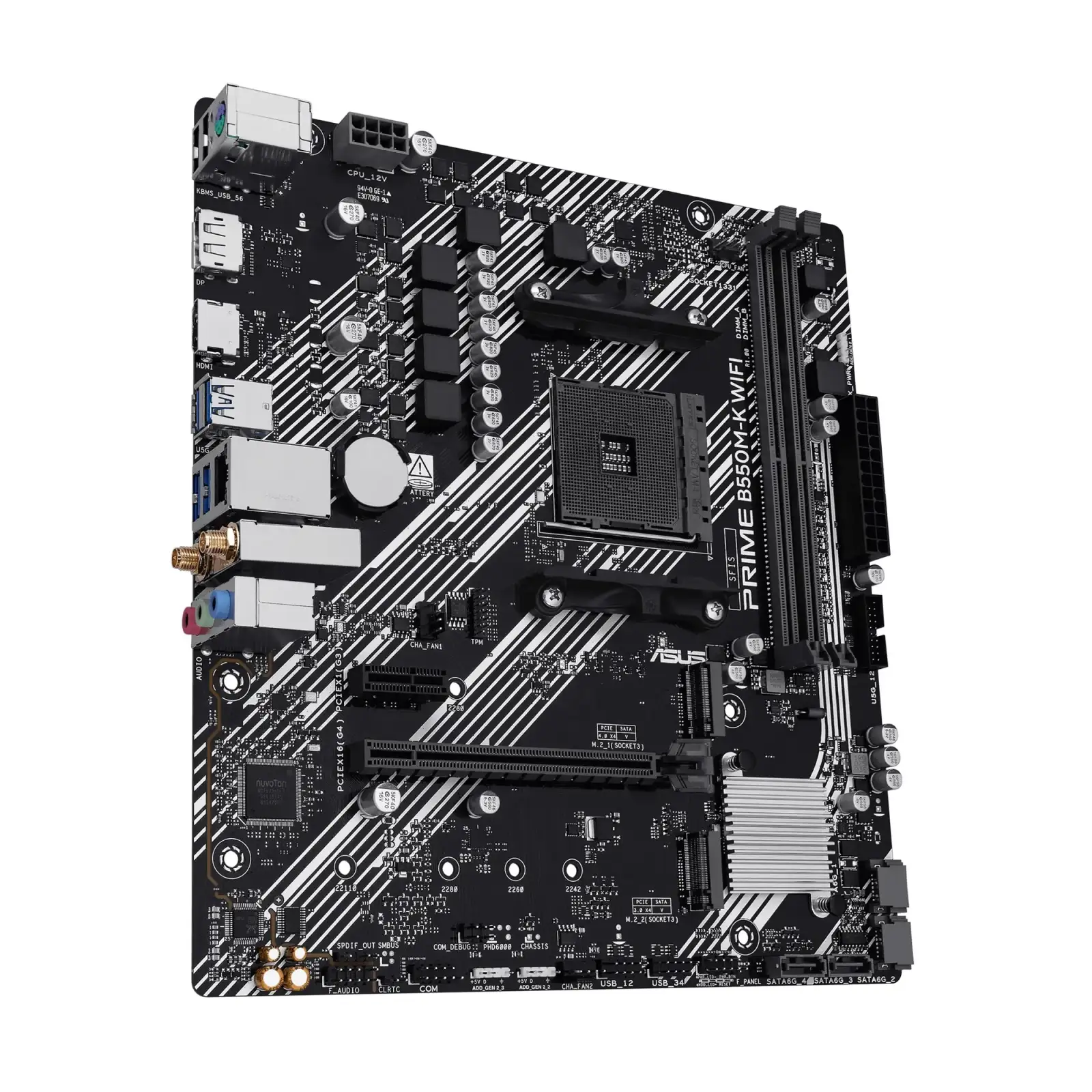 Материнская плата Asus Prime B550M-K WiFi s-AM4 UA