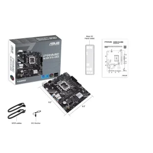 Материнская плата Asus Prime H610M-K D4 ARGB Socket 1700 UA