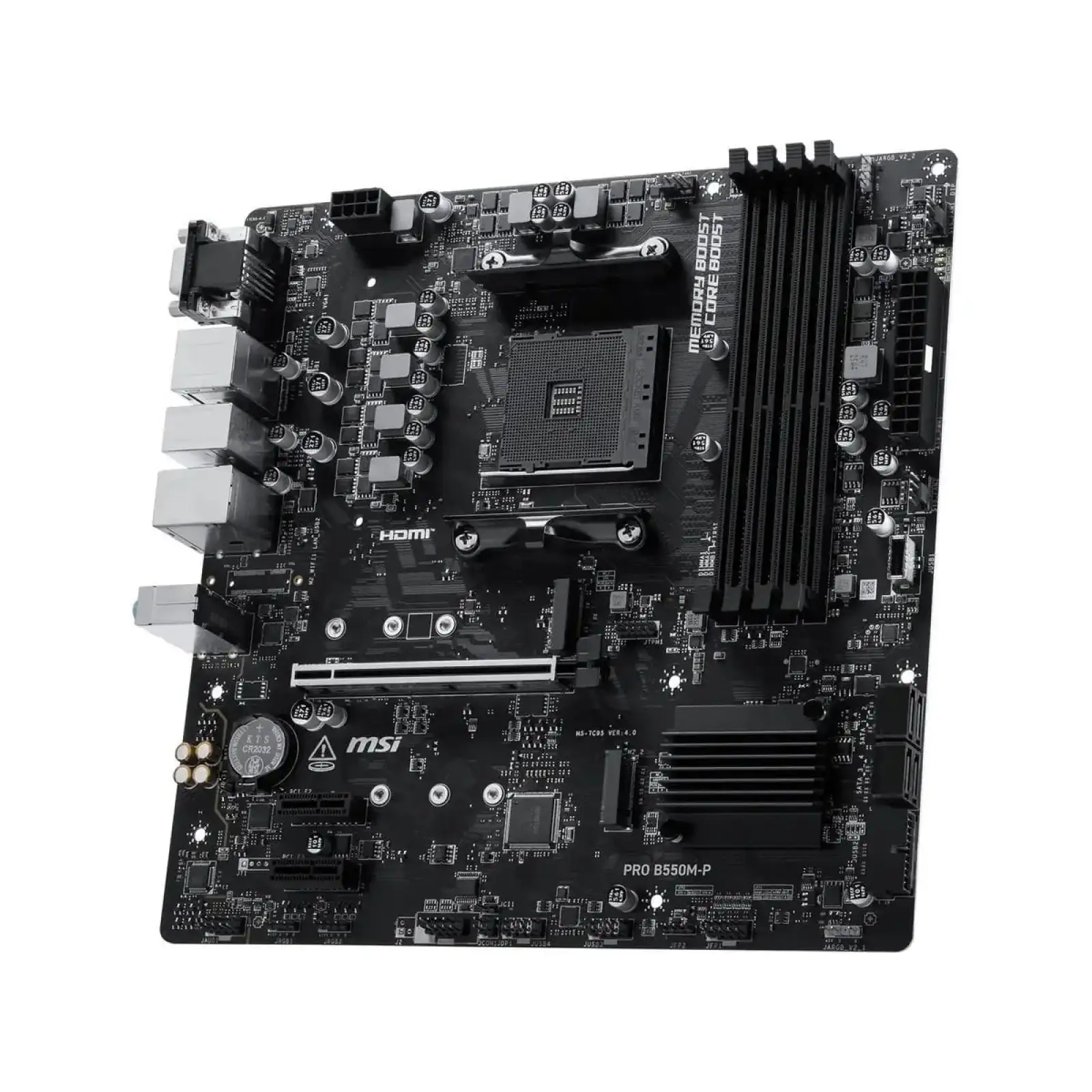 Материнська плата MSI Pro B550M-P Socket AM4 UA