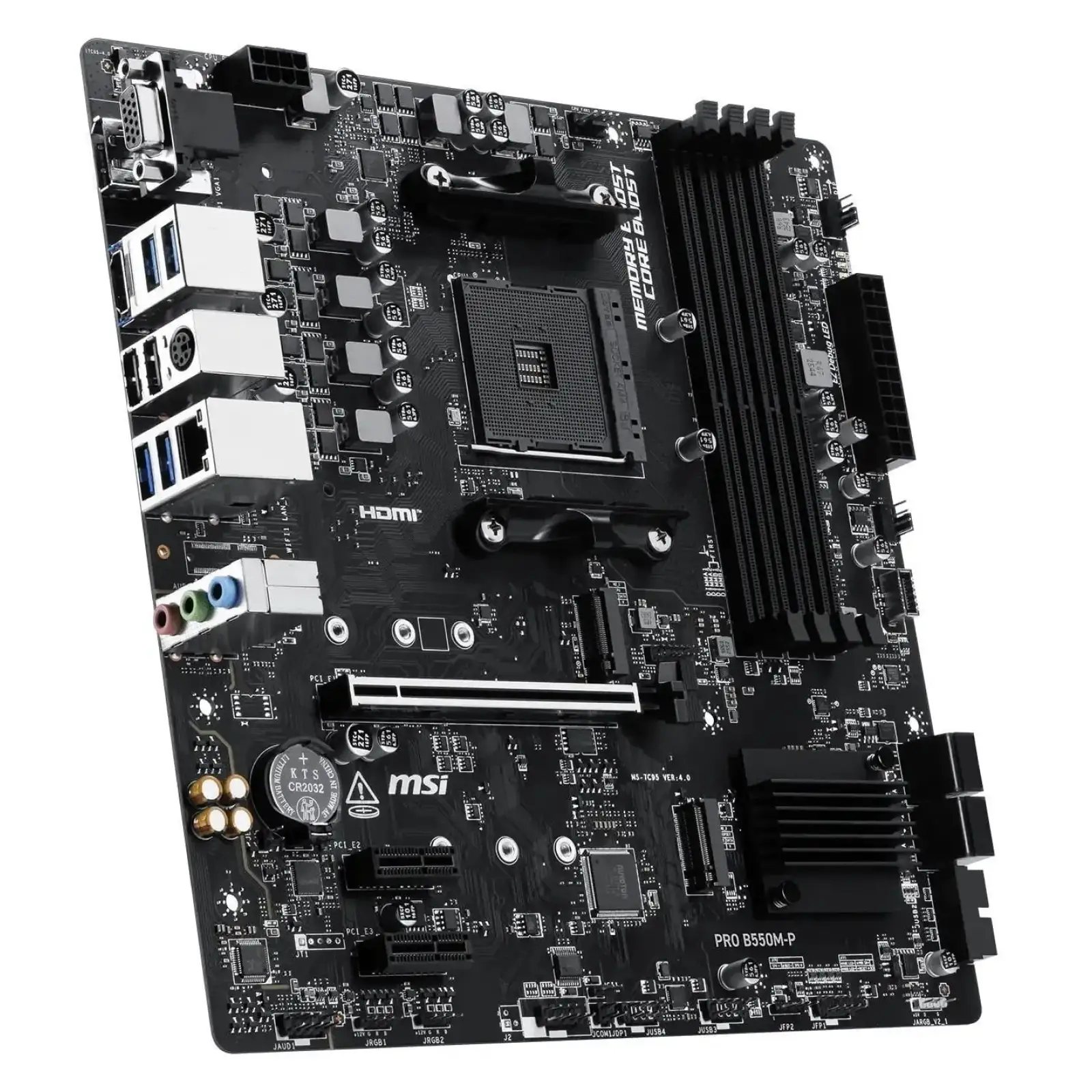 Материнська плата MSI Pro B550M-P Socket AM4 UA
