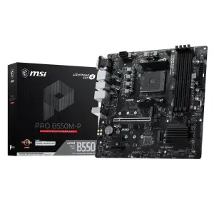 Материнська плата MSI Pro B550M-P Socket AM4 UA