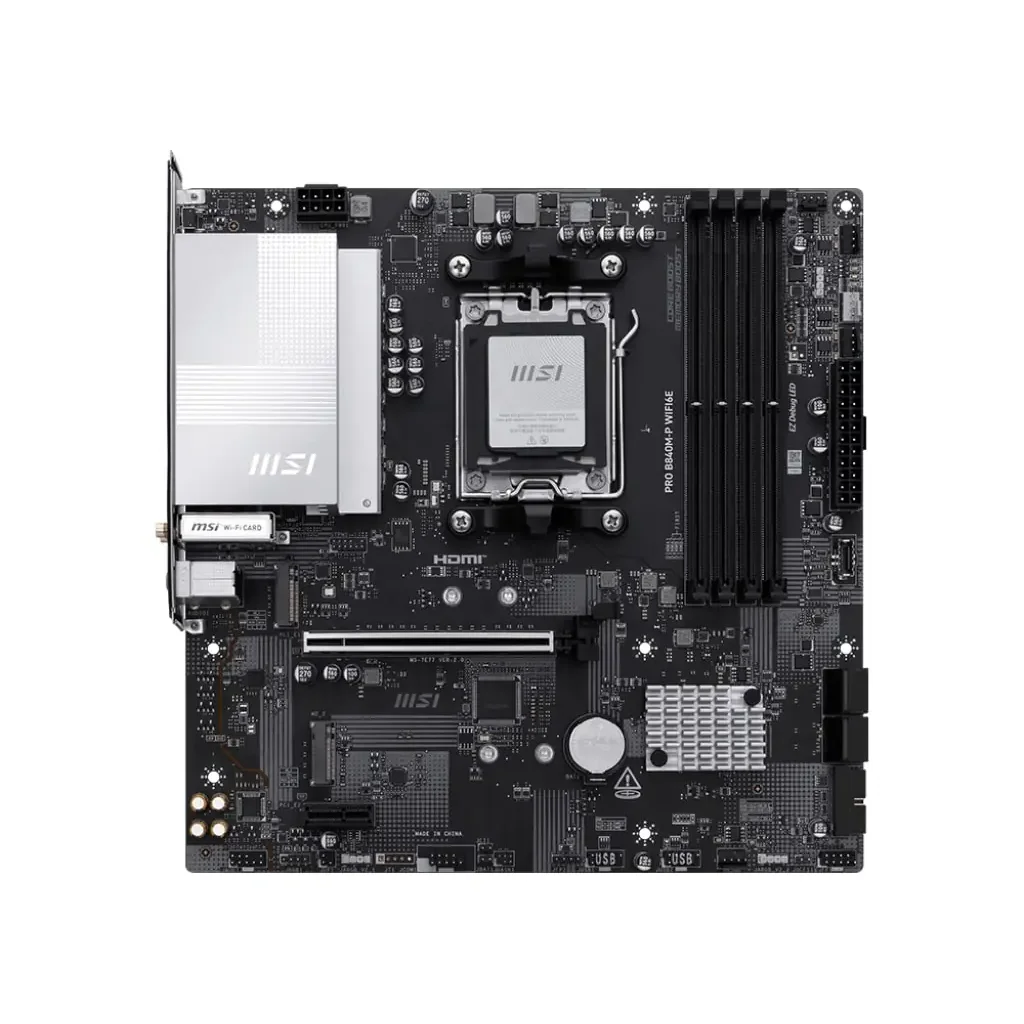 Материнська плата MSI Pro B840M-P WiFi6E Socket AM5 UA