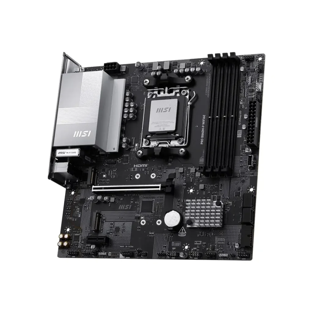 Материнська плата MSI Pro B840M-P WiFi6E Socket AM5 UA